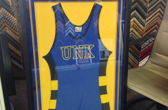 Custom Framed Wrestling Jersey