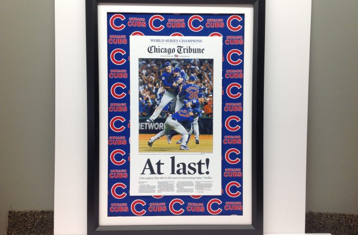 Chicago Cubs Newspaper