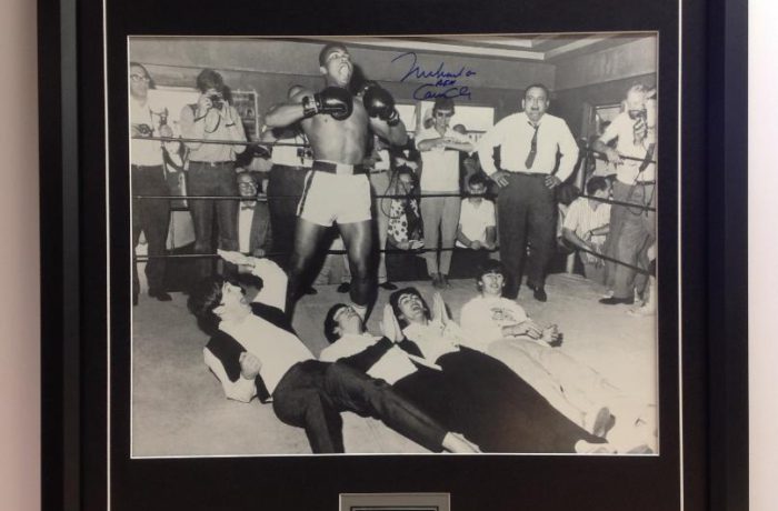 Muhammad Ali and the Beatles – Framed Photo