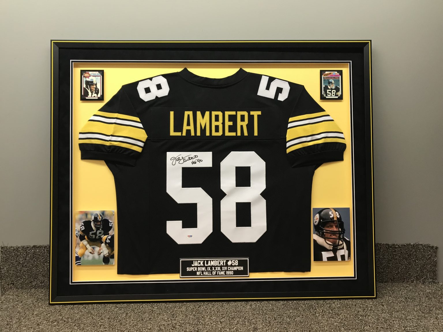 Pittsburgh Steelers Jersey - B&C Custom Framing