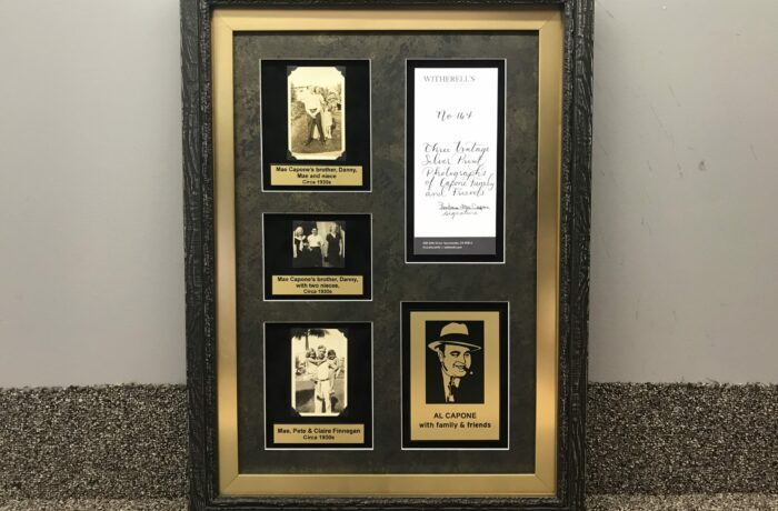 Al Capone Photos & Engraved Plates