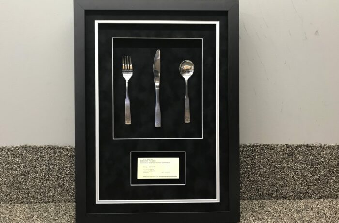 Silverware with Certificate