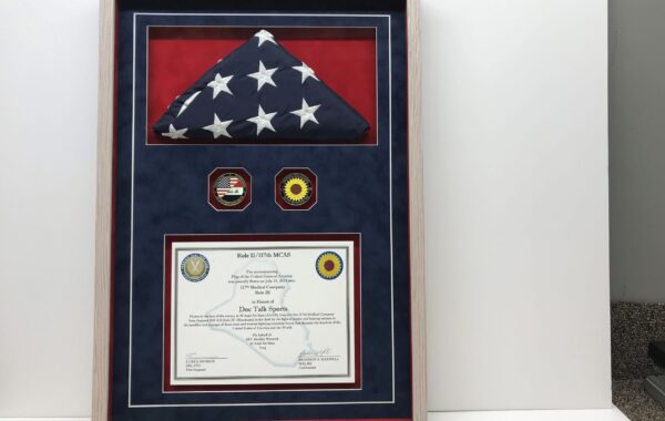 Flag with Certificate