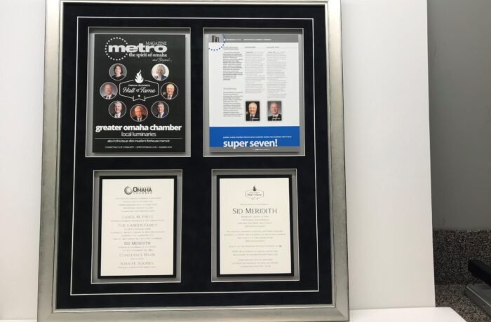 Magazine Article Framed