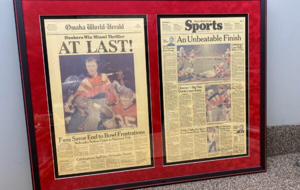 Newspapers Framed