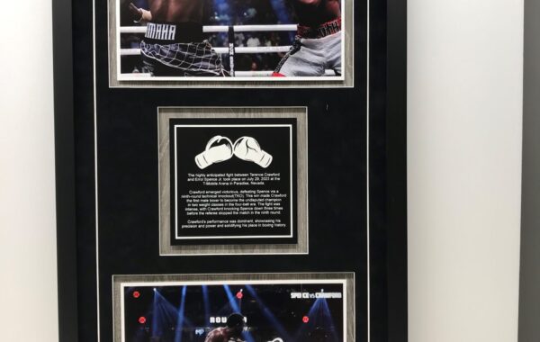 Terrence Crawford Photos with Engraved Plate